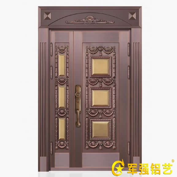 純銅別墅子母門